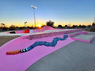 Desert West Skateboard Plaza