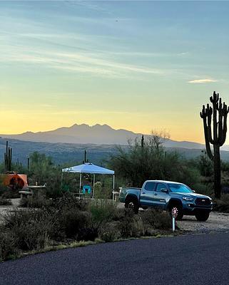 McDowell Mountain Regional Park Campground