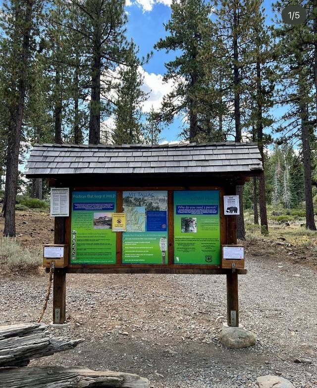 Mt. Tallac Trailhead