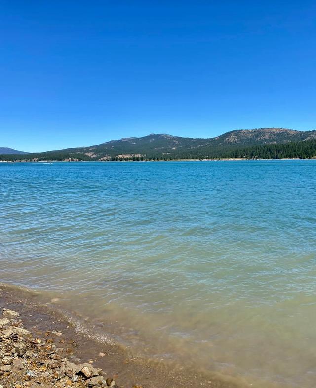 Hidden Beach on Boca Reservoir