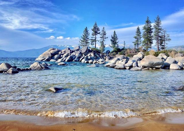 Sand Harbor Beach on Lake Tahoe