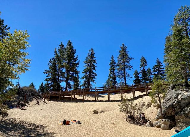 Sand Harbor Beach on Lake Tahoe