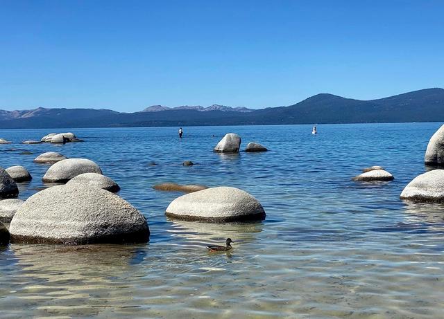 Sand Harbor Beach on Lake Tahoe