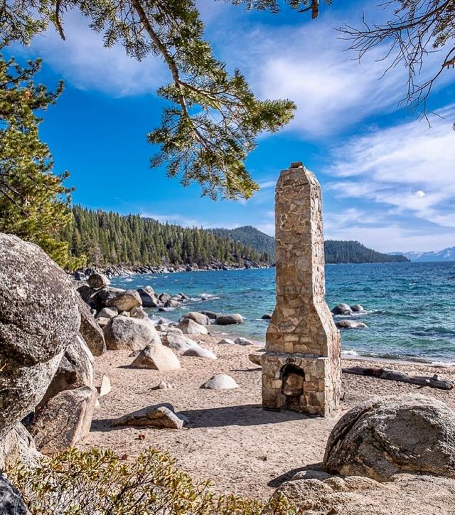 Chimney Beach on Lake Tahoe