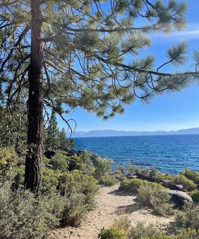 Chimney Beach on Lake Tahoe