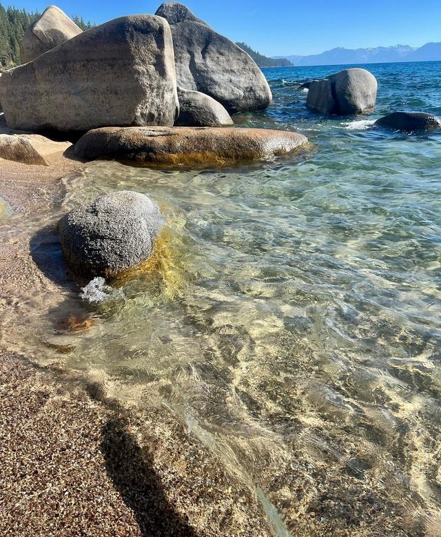 Chimney Beach on Lake Tahoe