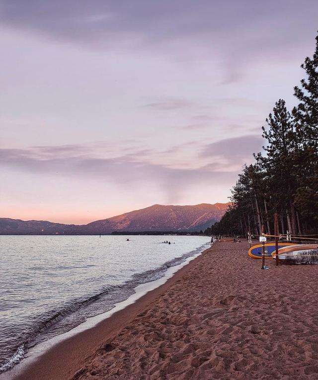 Pope Beach on Lake Tahoe