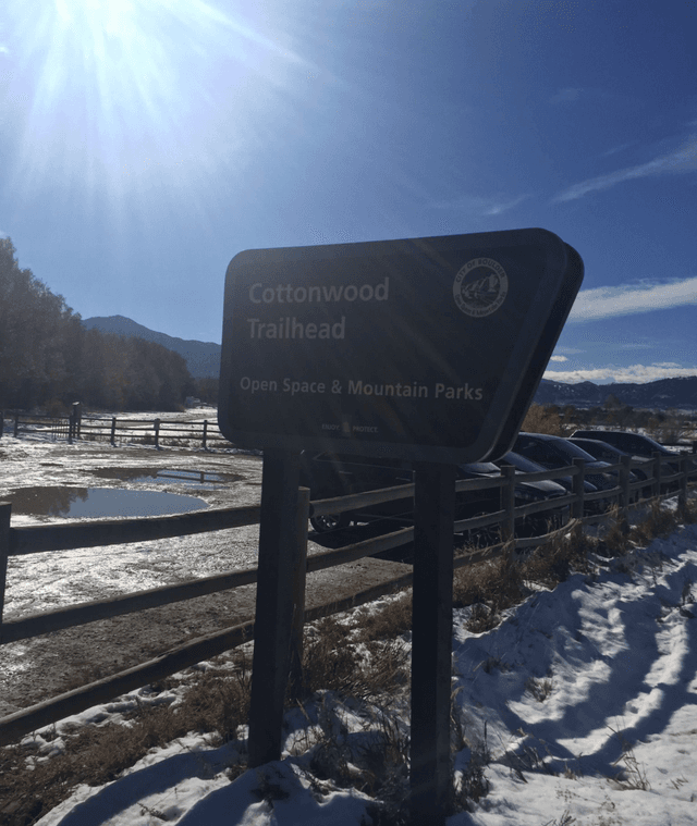 Cottonwood Trailhead