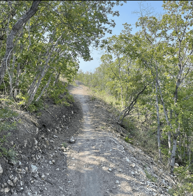 Bonneville shoreline Access Trailhead