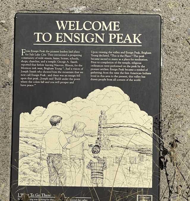 Ensign Peak Trailhead