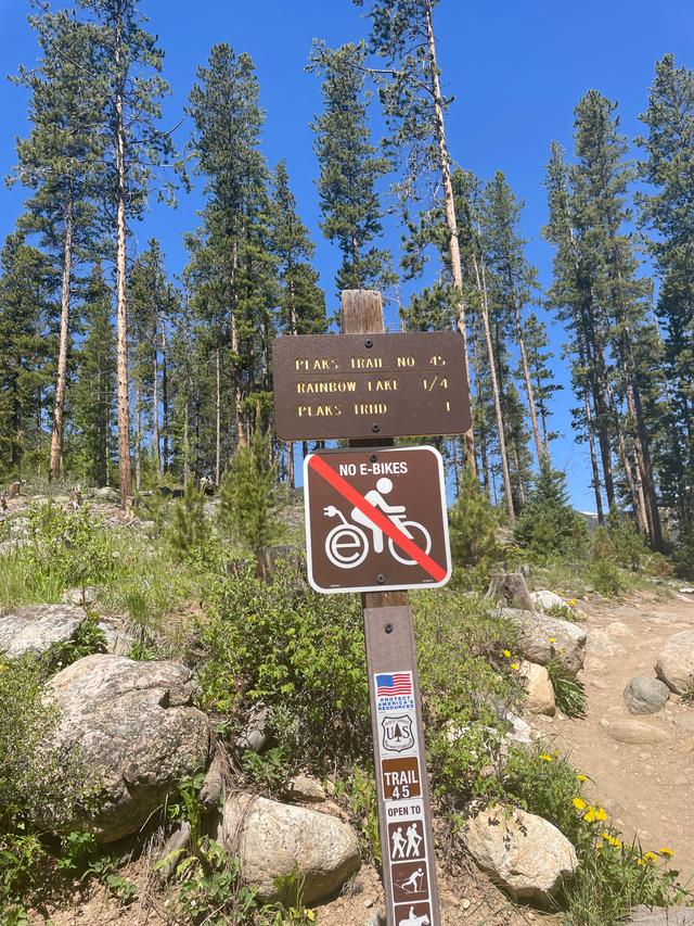 Peaks trailhead