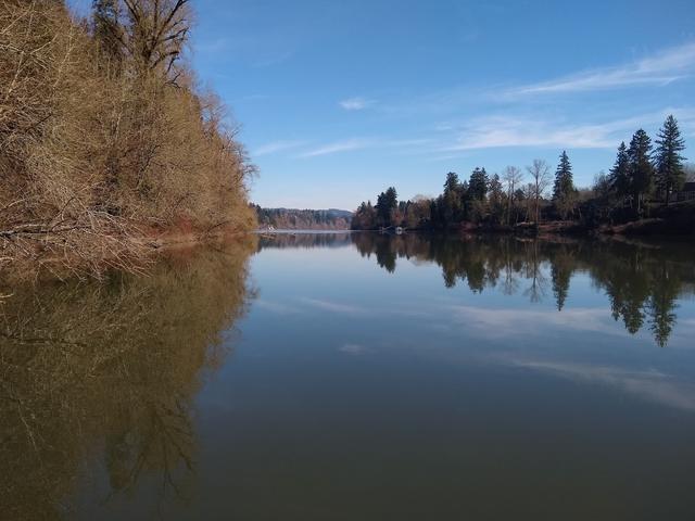 Wilsonville Memorial Park on the Willamette River