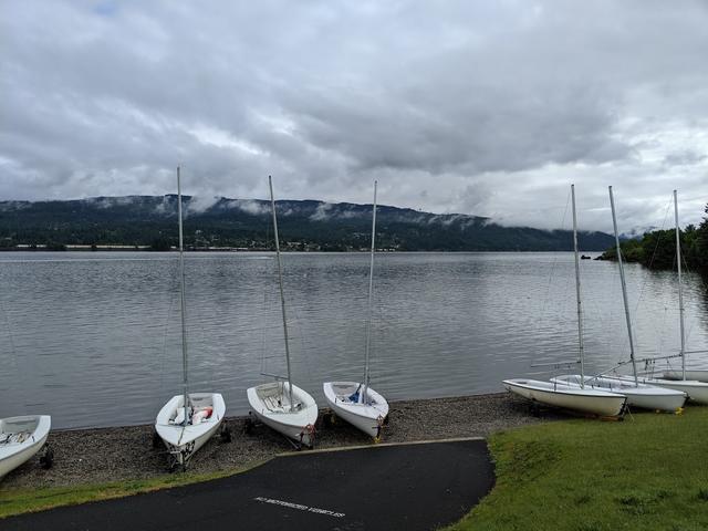 Hood River Waterfront Park on The Gorge