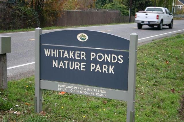 Whitaker Ponds Natural Park on the Columbia Slough