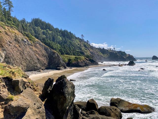 Indian Beach in Escole State Park