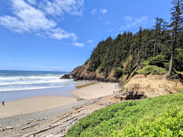 Indian Beach in Escole State Park