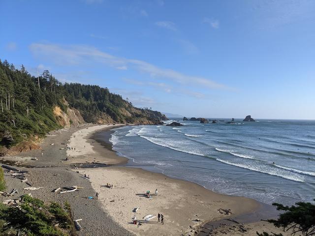 Indian Beach in Escole State Park