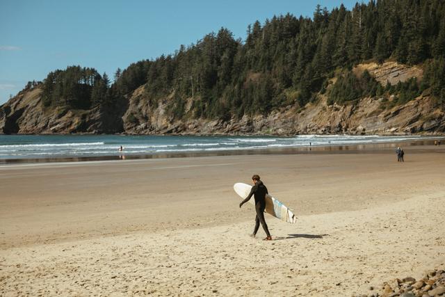 Short Sand Beach in Oswald West State Park