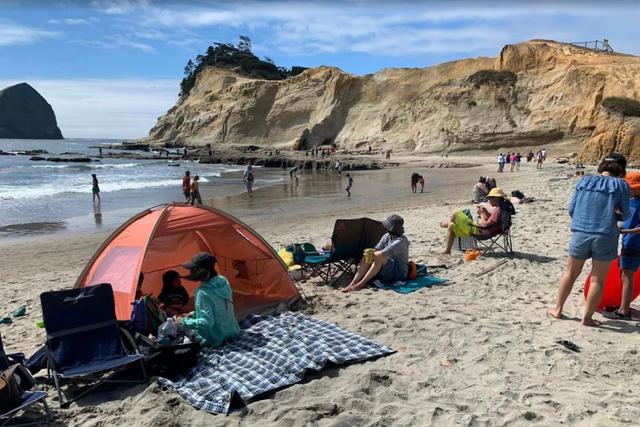 Pacific City Beach