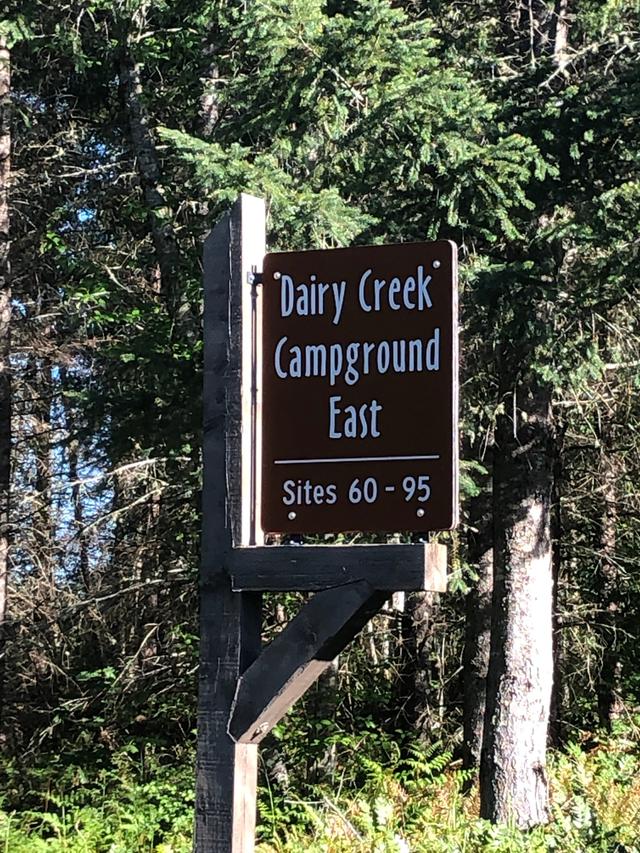 Dairy Creek campground