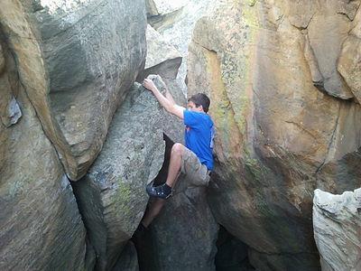 Mount Glennon bouldering area