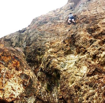 Point Dume Rock Climbing